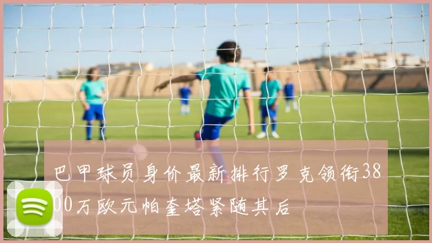 巴甲球员身价最新排行罗克领衔3800万欧元帕奎塔紧随其后